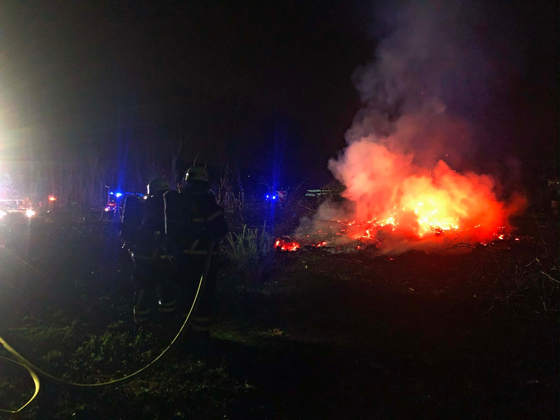 FW-EN: Erhöhte Brandgefahr durch Trockenheit - bereits mehrere Brände in der Region - Weitsicht und umsichtiges Verhalten bei Osterfeuer gefordert - Foto: presseportal.de