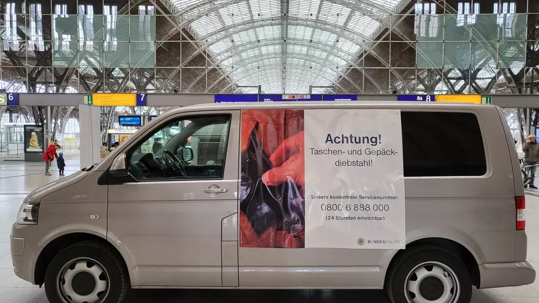 BPOLI L: ACHTUNG! Sie sind wieder unterwegs Taschendiebe der Bundespolizei auf Ostertour durch Mitteldeutschland - Bild: presseportal.de