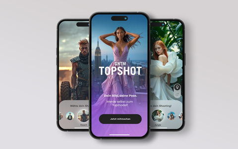 Groß angelegte Fanaktion GNTM TOPSHOT: Interaktives KI-Feature auf Joyn macht Fans selbst zu Topmodels! - Foto: presseportal.de