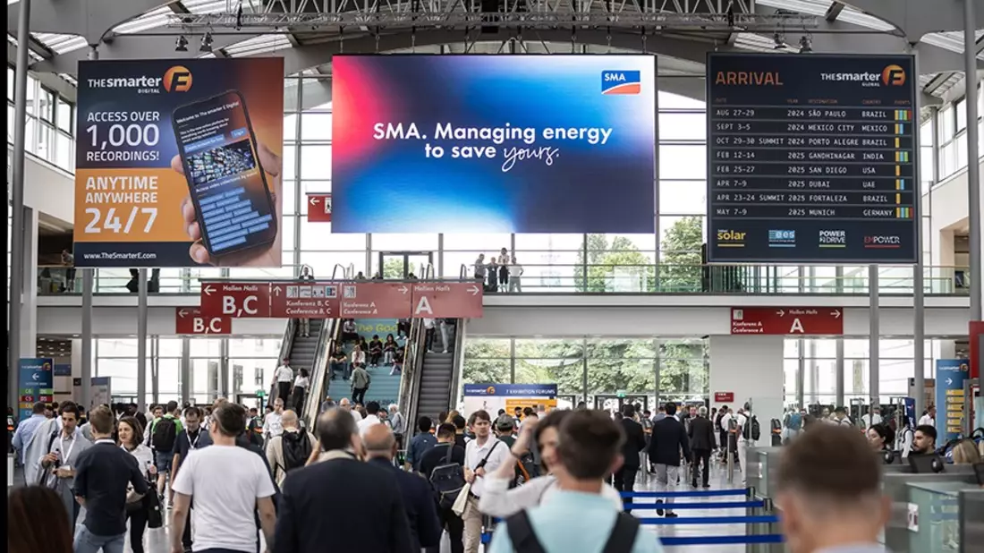 Kosten sparen, Ressourcen schützen: SMA zeigt auf der Intersolar Europe 2025, wie erneuerbare Energien smarter genutzt werden können - Bild: presseportal.de