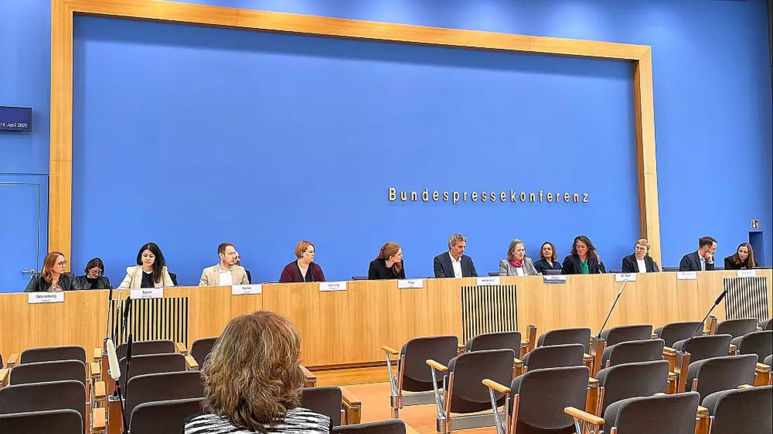 Regierungspressekonferenz am 14.04.2025 - Bild: über dts Nachrichtenagentur