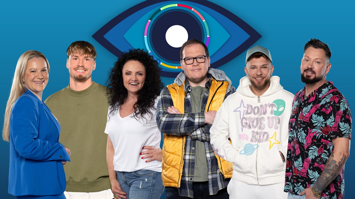 Saskia Stefan Tanja Tino Dino Marcel Big Brother - Foto: Joyn/Willi Weber, presseportal.de