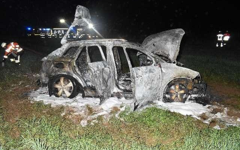 POL-NI: Pkw brennt auf Acker in Balge vollständig aus Polizeiinspektion Nienburg/Schaumburg ermittelt wegen Brandstiftung - Foto: presseportal.de