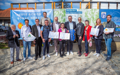 Pannonisch Wandern im 1. Wanderdorf des Burgenlands - Foto: presseportal.de