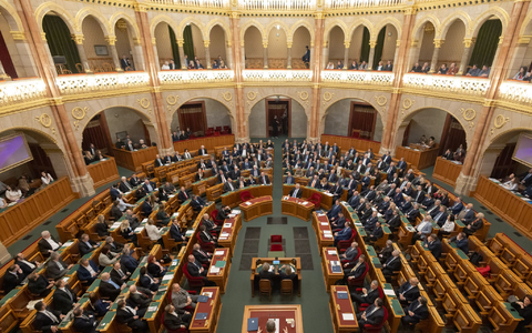 Ungarns Parlament hat zum 15. Mal die seit 2011 bestehende Verfassung geändert und darin die ausschließliche Existenz der zwei Geschlechter - Mann und Frau - verankert. - Foto: Attila Volgyi/XinHua/dpa