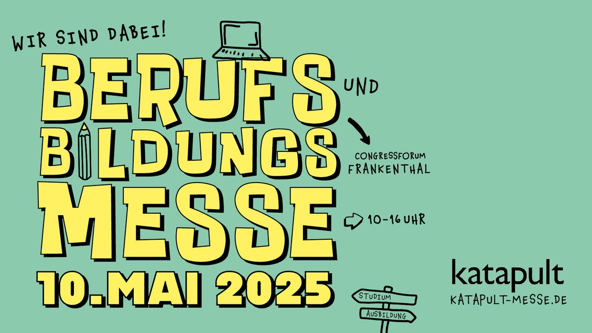 POL-PPRP: katapult - Messe für Beruf und Bildung am 10.05.2025 in Frankenthal - Foto: presseportal.de