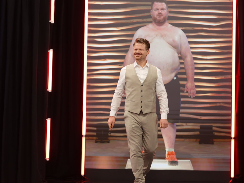 Viel Gewicht verloren: Bens neuer Look - Foto: Benedikt Müller/Joyn/dpa