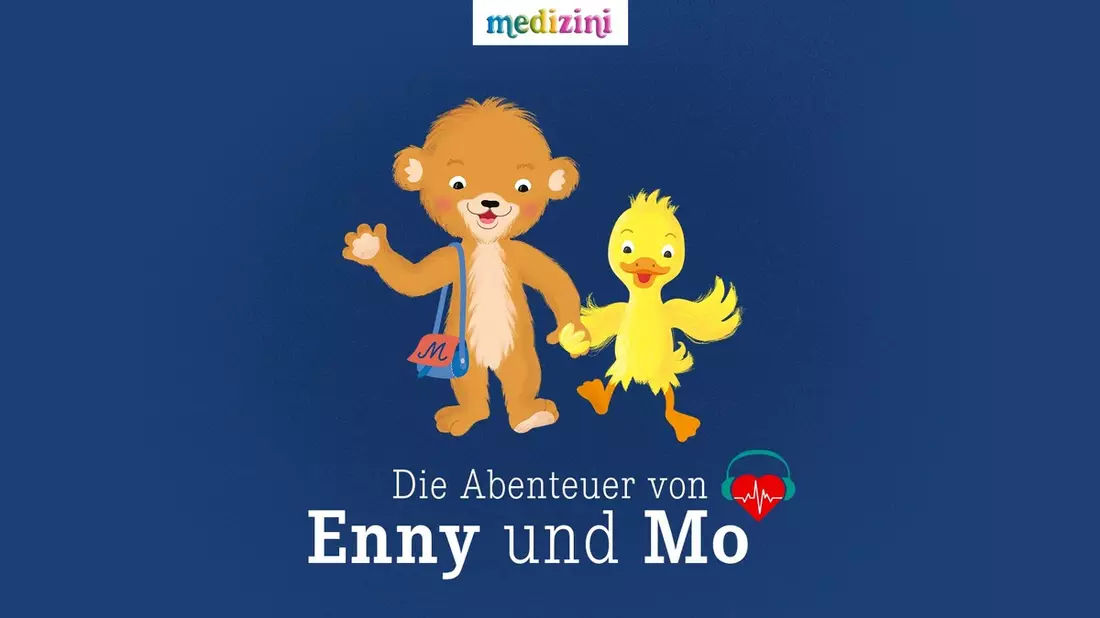 Enny und Mo: der medizini-Podcast für kleine Entdecker:innen mit über 3,5 Millionen Klicks und treuer Fangemeinde - Bild: presseportal.de