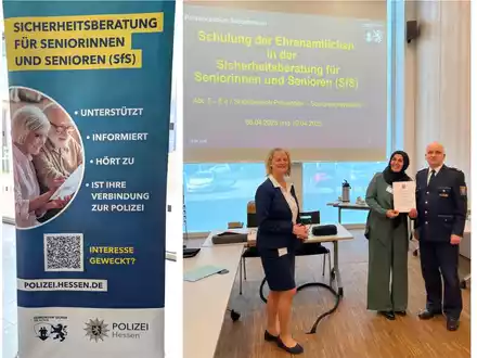 POL-OF: Zwölf neue Sicherheitsberater für Senioren im Polizeipräsidium Südosthessen ausgebildet - Foto: presseportal.de