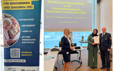 POL-OF: Zwölf neue Sicherheitsberater für Senioren im Polizeipräsidium Südosthessen ausgebildet - Foto: presseportal.de