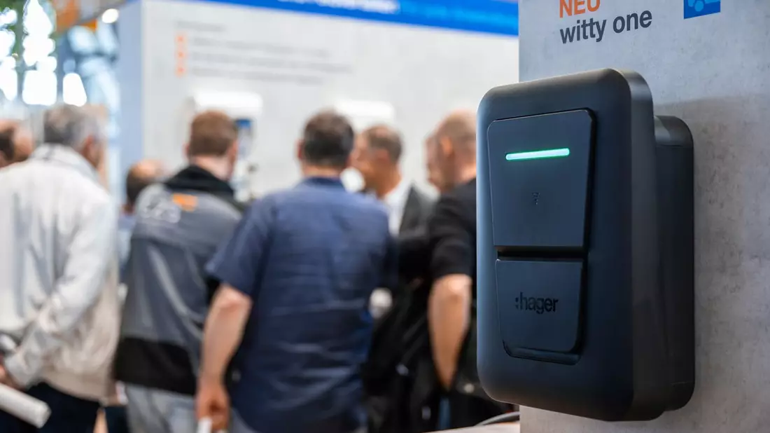 Komplettlösungen von Hager auf der EM-Power / The smarter E / 7. bis 9. Mai 2025 in München - Bild: presseportal.de