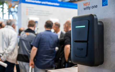 Komplettlösungen von Hager auf der EM-Power / The smarter E / 7. bis 9. Mai 2025 in München - Foto: presseportal.de