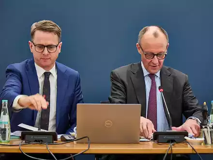 Carsten Linnemann und Friedrich Merz (Archiv) - Foto: über dts Nachrichtenagentur