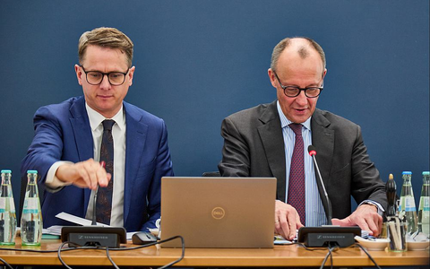 Carsten Linnemann und Friedrich Merz (Archiv) - Foto: über dts Nachrichtenagentur