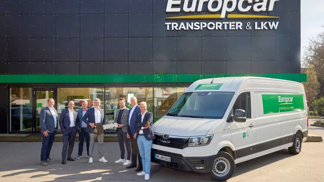 Europcar setzt weiter auf MAN und bestellt 350 neue Transporter für maximale Flexibilität - Bild: presseportal.de