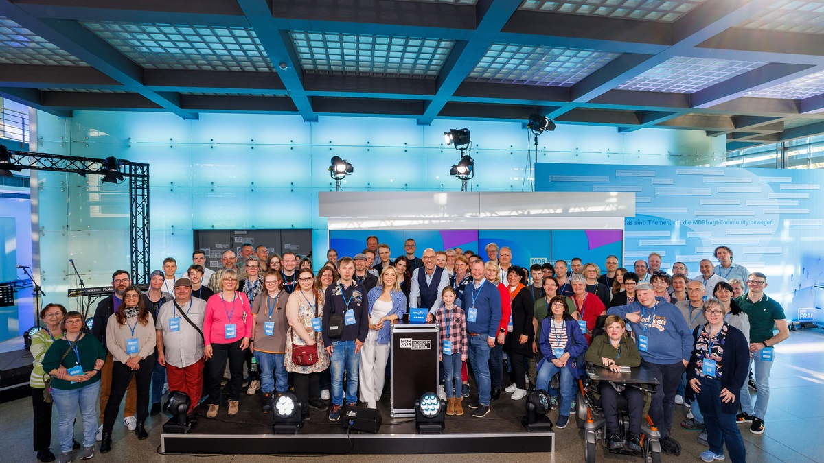 Vielfältig, modern, dialogorientiert: MDR stellt Programmhighlights 2025 in besonderem Setting vor - Foto: presseportal.de