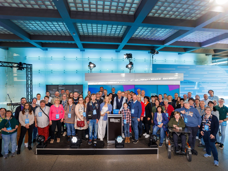 Vielfältig, modern, dialogorientiert: MDR stellt Programmhighlights 2025 in besonderem Setting vor - Foto: presseportal.de