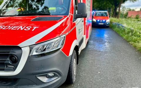 FW Hünxe: Amtshilfe für den Rettungsdienst - Foto: presseportal.de
