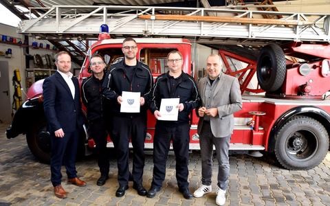 FW-AR: Arnsberger Wehrleitung nun offiziell in ihre Ämter bestellt - Foto: presseportal.de