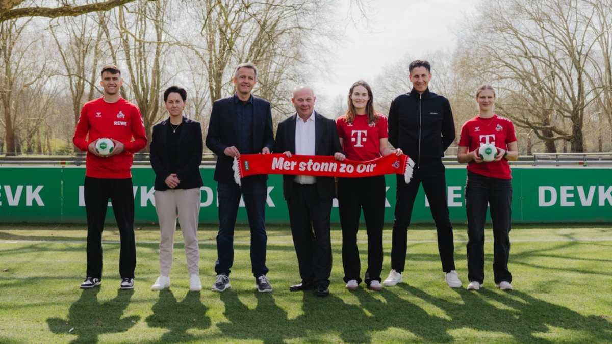 DEVK und 1. FC Köln verlängern ihre Partnerschaft - Foto: presseportal.de