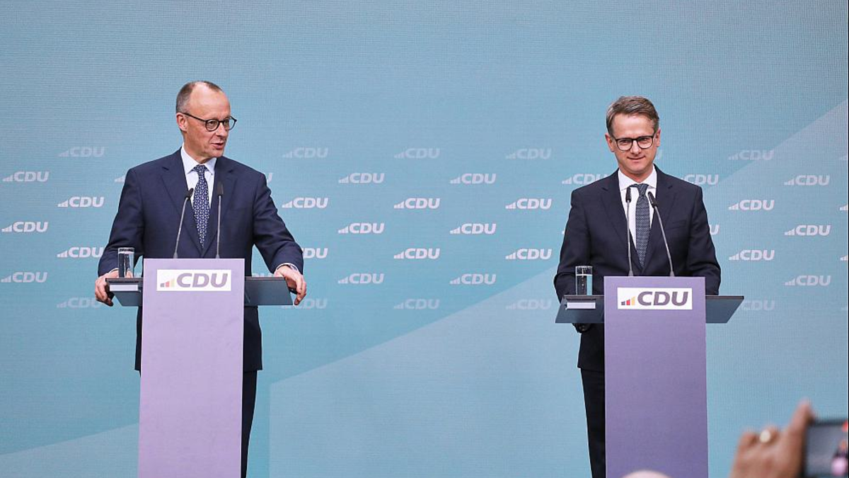 Friedrich Merz und Carsten Linnemann (Archiv) - Foto: über dts Nachrichtenagentur