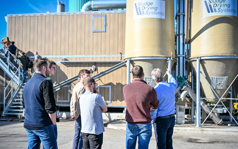 Junge DWA zu Gast in Kempten: michel gmbh präsentiert innovative Lösungen zur Schlammtrocknung - Foto: presseportal.de