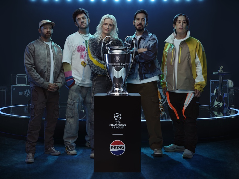 Präsentiert von Pepsi: LINKIN PARK rockt die Eröffnungsshow des UEFA Champions League-Finales - Foto: presseportal.de