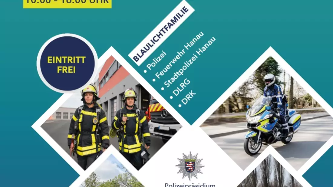 POL-OF: Respekt zeigen - Respekt erfahren: Begegnungen mit der Blaulichtfamilie - Veranstaltung auf dem Hanauer Freiheitsplatz - Bild: presseportal.de