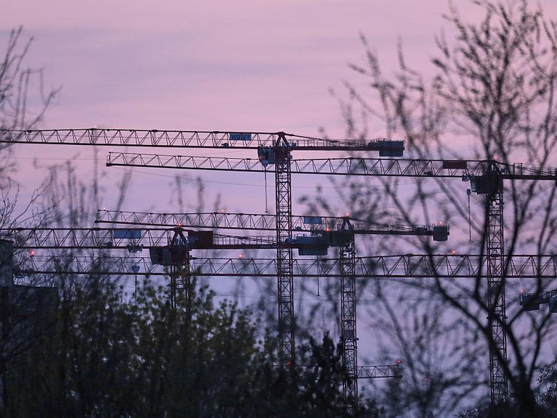 Baukräne (Archiv) - Foto: über dts Nachrichtenagentur