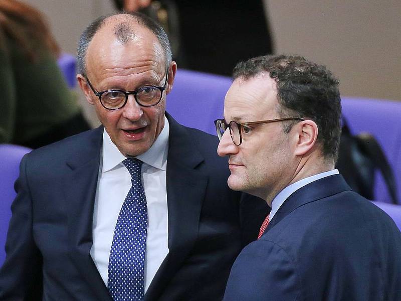 Friedrich Merz und Jens Spahn (Archiv) - Foto: über dts Nachrichtenagentur