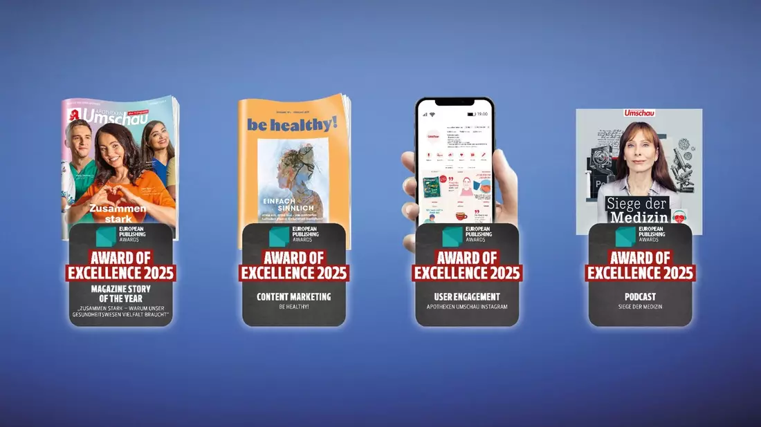 Vierfacher Erfolg für die Wort & Bild Mediengruppe bei den European Publishing Awards 2025 - Bild: presseportal.de