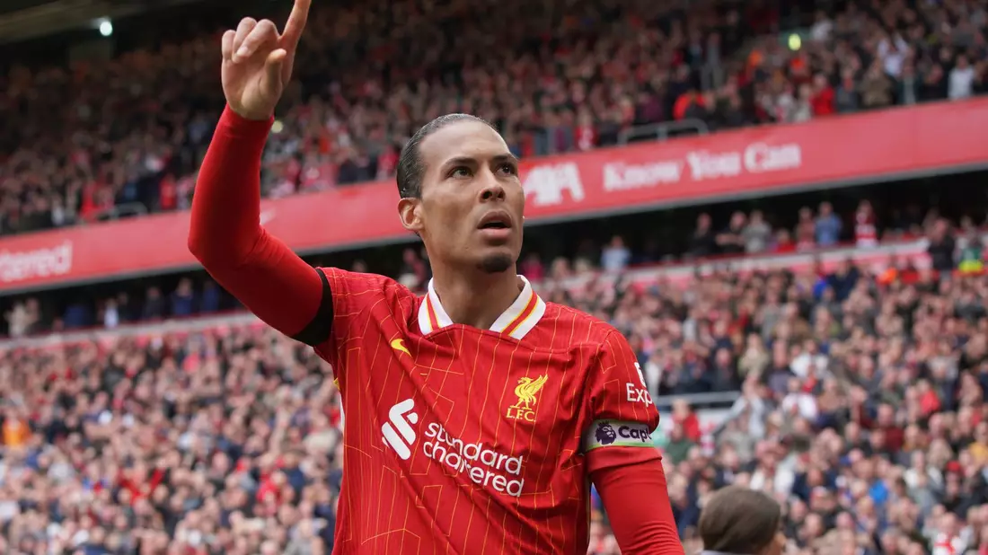 Virgil van Dijk bleibt zwei weitere Jahre in Liverpool. - Bild: Ian Hodgson/AP/dpa