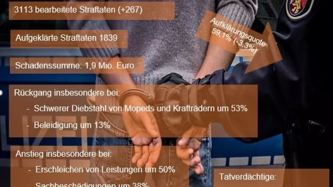 POL-PDLD: Kriminalstatistik 2024 - Polizeiinspektion Wörth am Rhein - Bild: presseportal.de