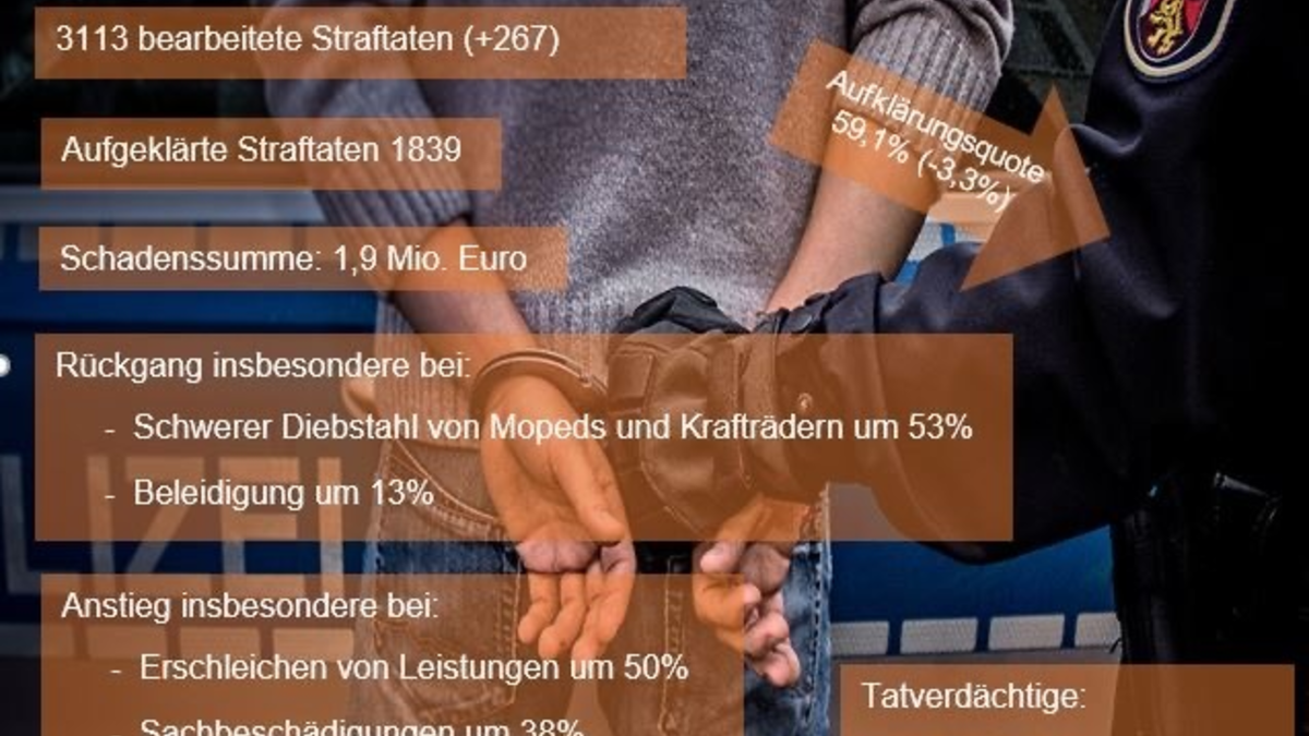 POL-PDLD: Kriminalstatistik 2024 - Polizeiinspektion Wörth am Rhein - Foto: presseportal.de