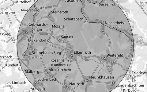 POL-PPKO: Einsatzmaßnahmen Weitefeld: Flugverbotszone eingerichtet - Foto: presseportal.de