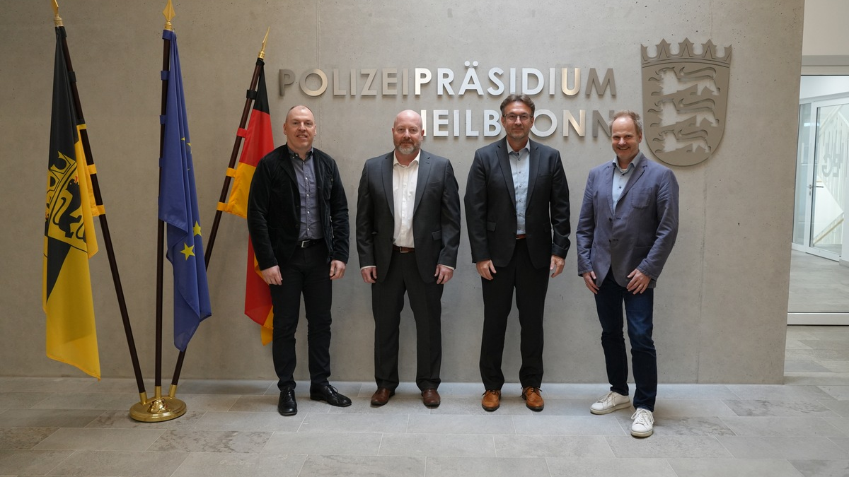 POL-HN: Mosbach: Erster Kriminalhauptkommissar Stefan Scherzer zum Leiter des Kriminalkommissariats Mosbach bestellt - Foto: presseportal.de