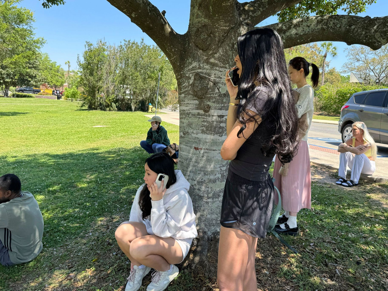 Erneut hat ein Schütze in den USA an einer Hochschule das Feuer eröffent.  - Foto: Kate Payne/AP/dpa