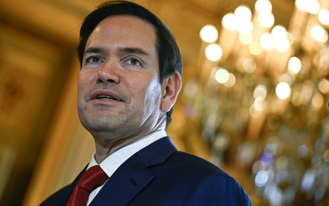 Stellt die Friedensbemühungen auf den Prüfstand: US-Außenminister Marco Rubio. (Archivbild)  - Foto: Julien de Rosa/POOL AFP/AP/dpa