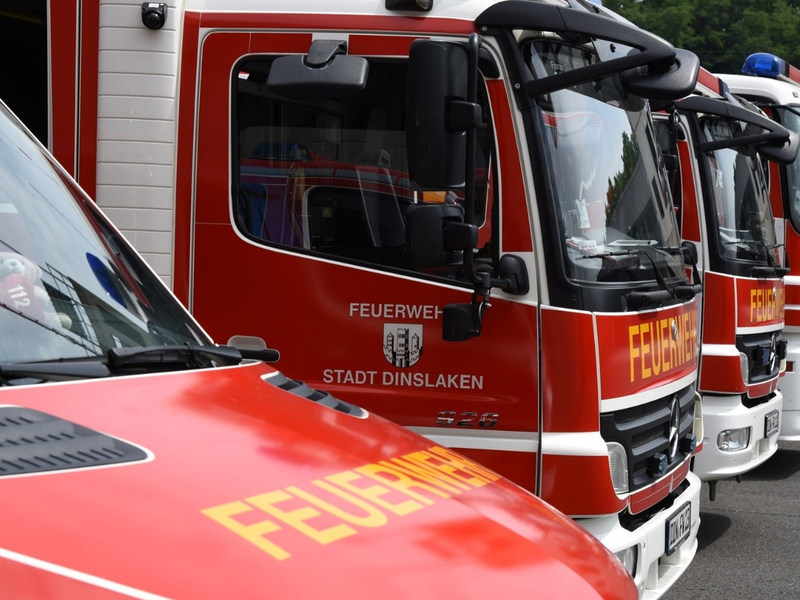 FW Dinslaken: Gemeldeter Brand auf der Talstraße - Foto: presseportal.de