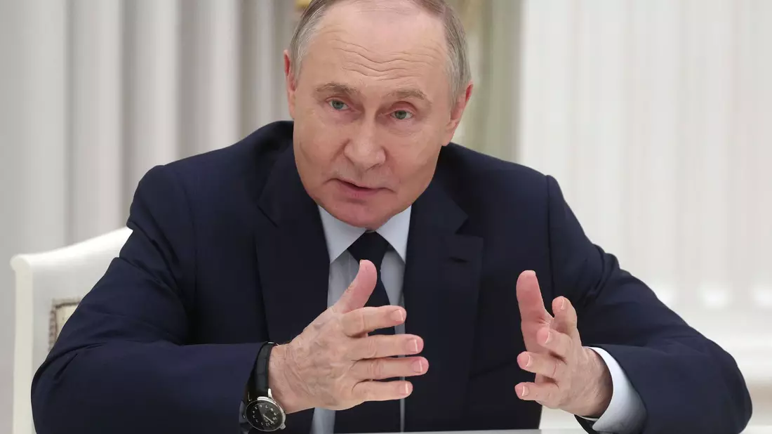 Der russische Präsident Wladimir Putin. (Archivbild) - Bild: Sofia Sandurskaya/Pool Sputnik Kremlin/AP/dpa