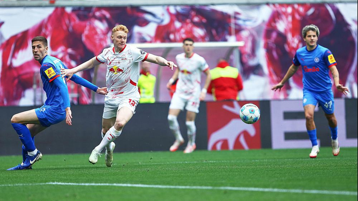 RB Leipzig - Holstein Kiel am 19.04.2025 - Foto: über dts Nachrichtenagentur