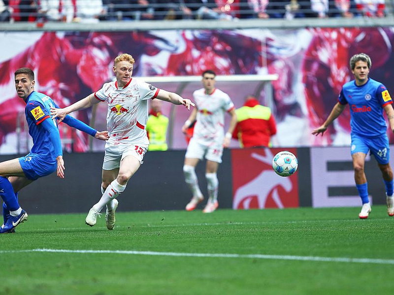 RB Leipzig - Holstein Kiel am 19.04.2025 - Foto: über dts Nachrichtenagentur