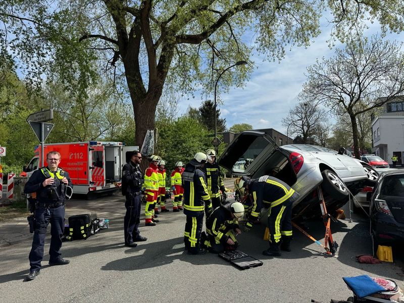 FW-BO: Kurioser Unfall - Foto: presseportal.de