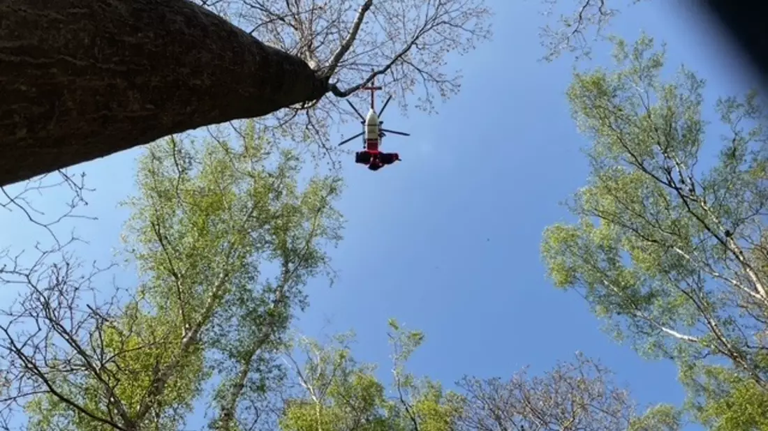 FW-DO: Gestürzter Mountainbikefahrer im Wald - Bild: presseportal.de