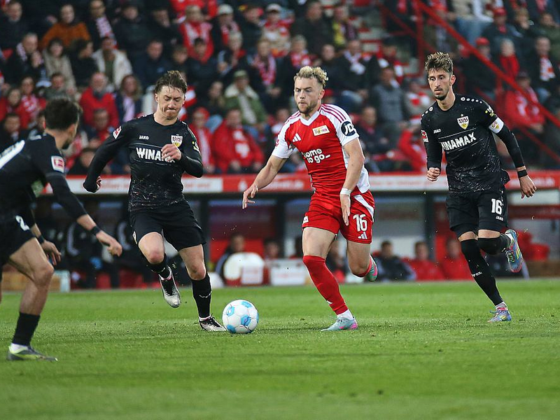Union Berlin - VfB Stuttgart am 19.04.2025 - Foto: über dts Nachrichtenagentur
