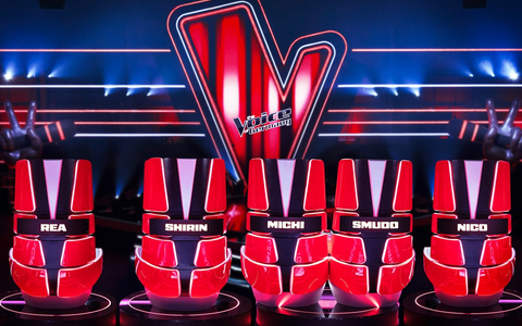 Abracadabra! Shirin David, Smudo & Michi Beck, Nico Santos und Rea Garvey suchen The Voice of Germany - Foto: Joyn/Richard Hübner, presseportal.de