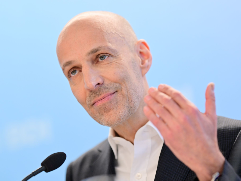 Selbstbewusste Ansage Richtung USA: Der BDI-Präsident Peter Leibinger (Archivbild) - Foto: Sebastian Christoph Gollnow/dpa