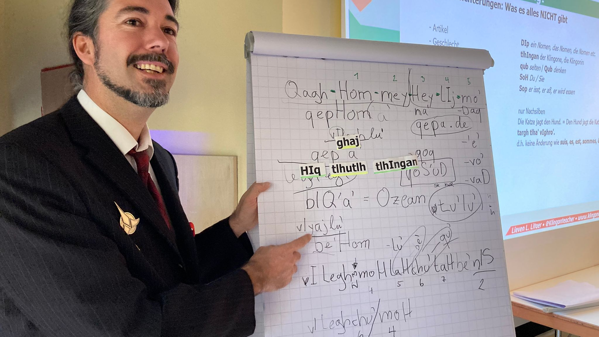 Die klingonische Sprache umfasst heute mehr als 5.300 Wörter (Archivbild) - Foto: Birgit Reichert/dpa