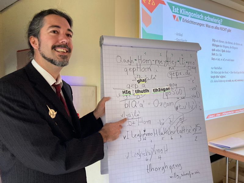 Die klingonische Sprache umfasst heute mehr als 5.300 Wörter (Archivbild) - Foto: Birgit Reichert/dpa