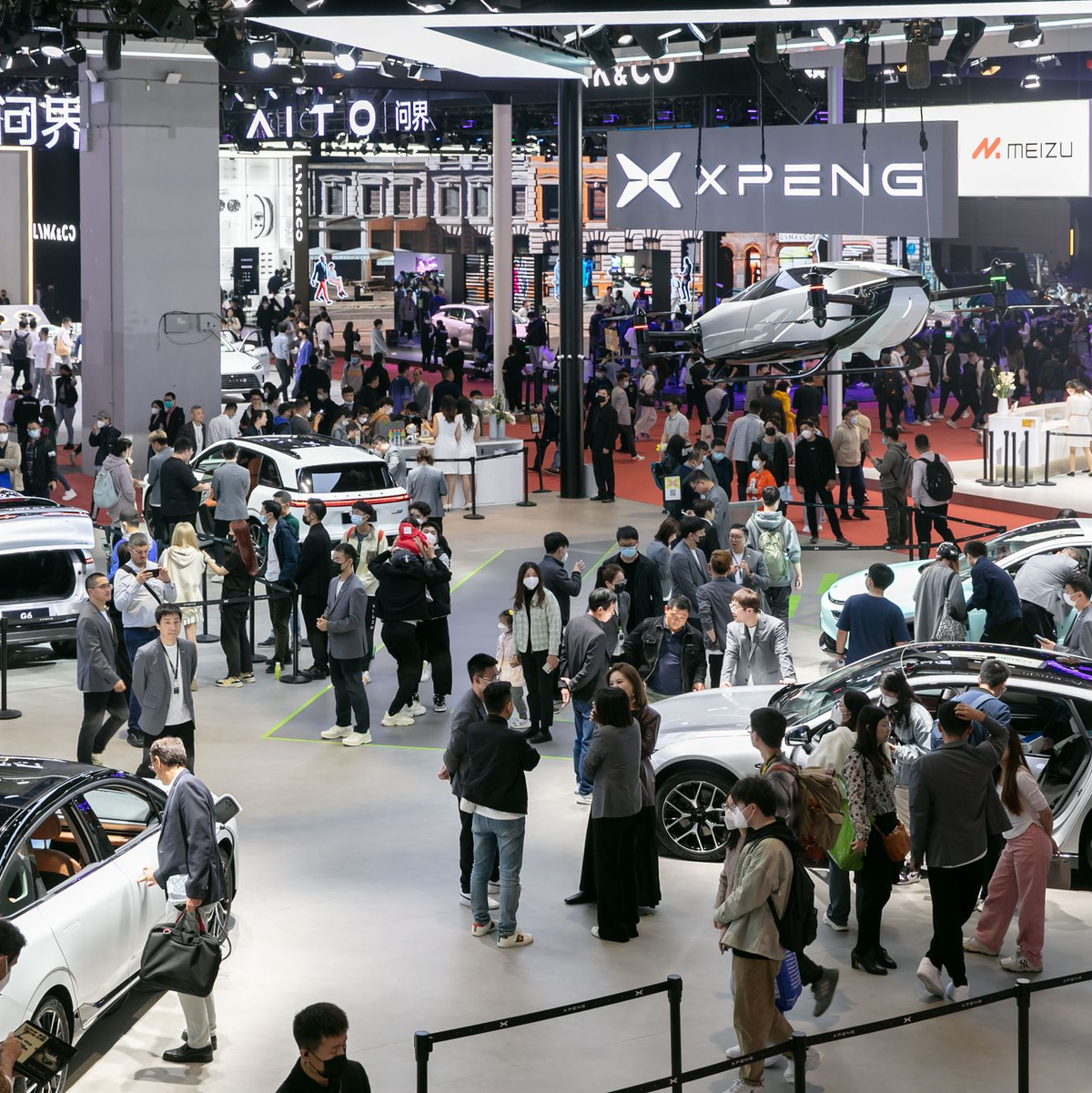 China ist der größte Automarkt der Welt, was die Messe besonders wichtig macht. (Archivbild) - Foto: Wang Xiang/XinHua/dpa